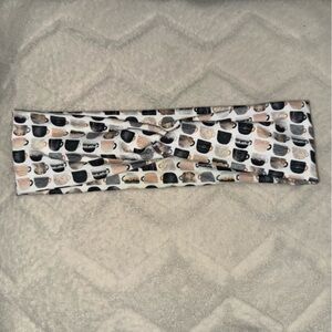 Coffee Mug Patterned Headband